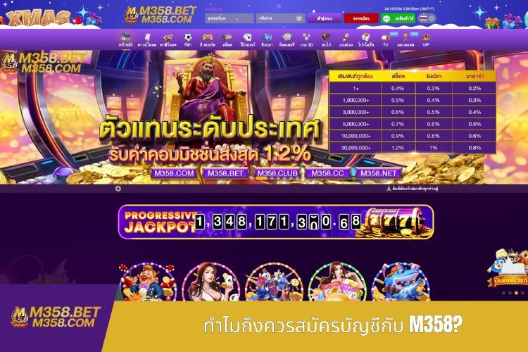 ทำไมถึงควรสมัครบัญชีกับ M358?